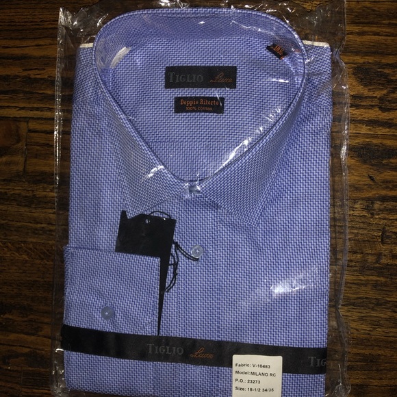 Tiglio Other - Tiglio Luxe long sleeve dress shirt